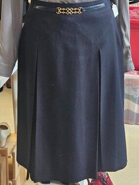 Vintage Celine Paris Wool Skirt